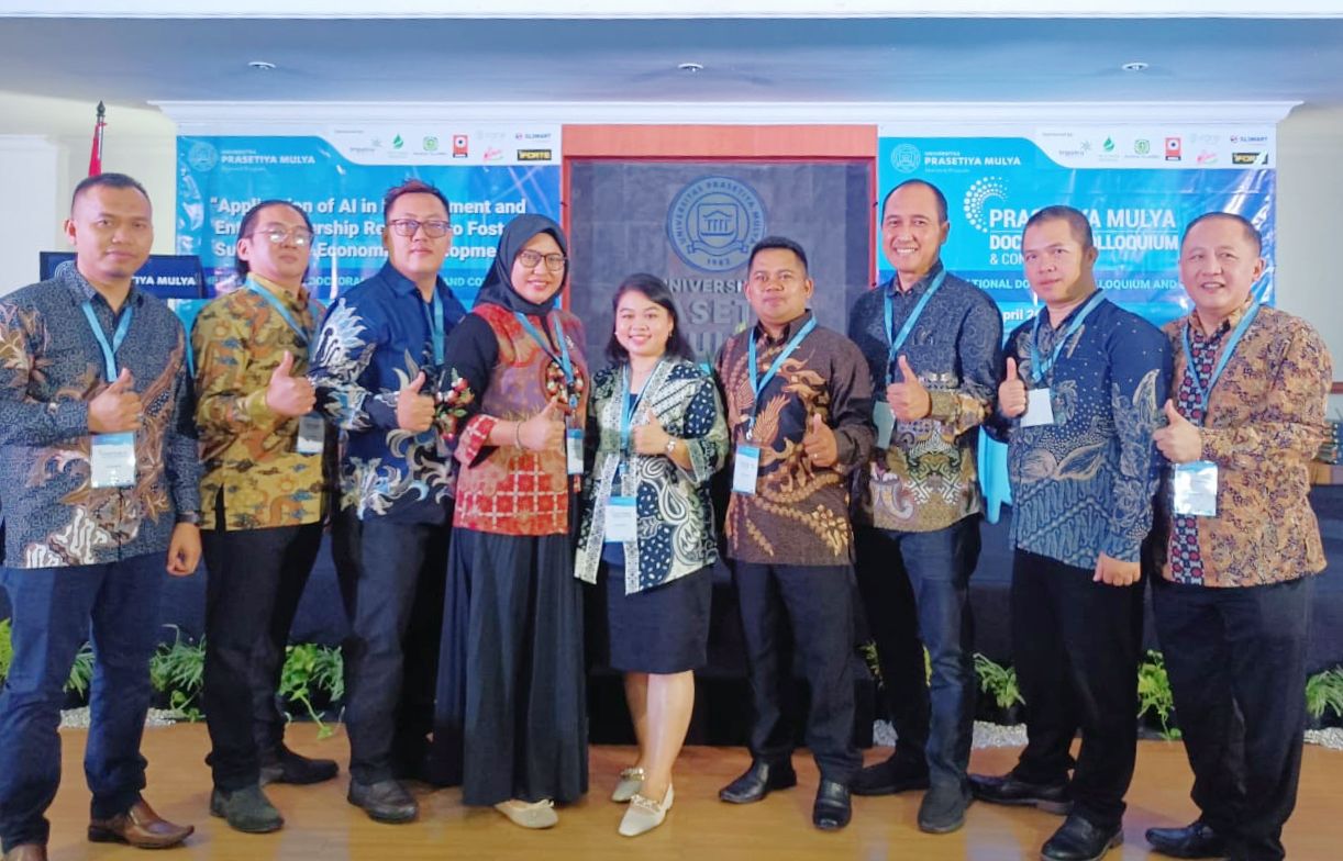 Mahasiswa Doktoral Universitas Esa Unggul Bersinar di The International Doctoral Colloquium and Conference